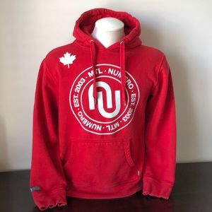 Numero Canada 🇨🇦 Heritage Hoodie in Red - Men Size L